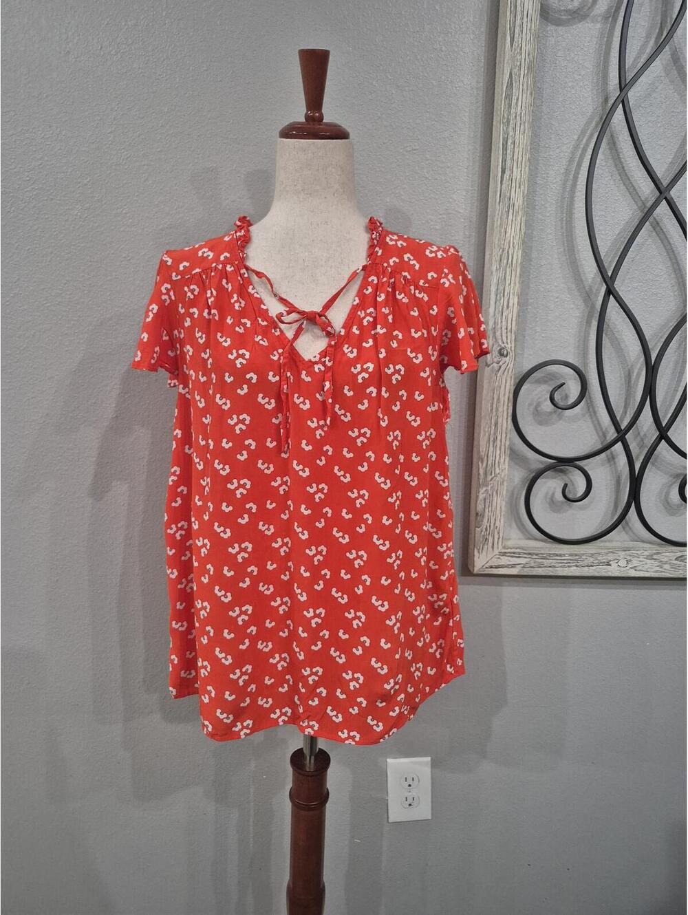 BODEN Floral print Blouse Size 12